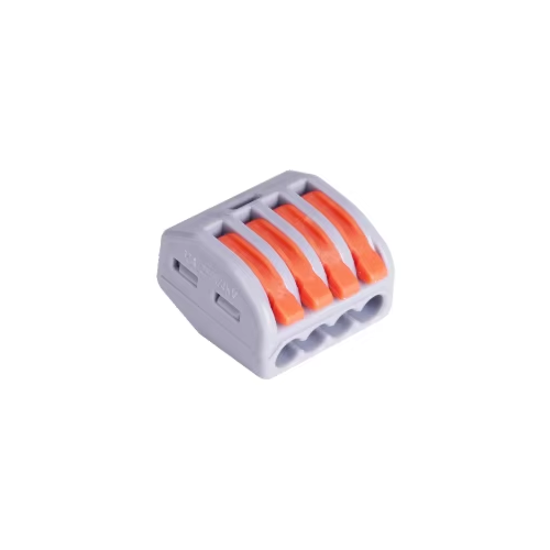 46 stk. Skrueløs koblingsklemme - 0,32-2,5mm2, for 2/3/4/5 ledninger