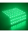 25x25cm 17,5W foldbart RGB+NW LED-ark RA95 - 24V DC, IP20