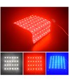 25x25cm 17,5W foldbart RGB+NW LED-ark RA95 - 24V DC, IP20