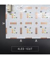 49x24 sammenleggbar RGB+CW LED ark RA95 - 45W, IP20, 24V