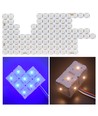 49x24 sammenleggbar RGB+CW LED ark RA95 - 45W, IP20, 24V