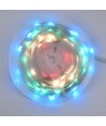 10m RGBIC LED-lyskjede - 5V USB, 100 LED, klar ledning, fjernkontroll + bluetooth