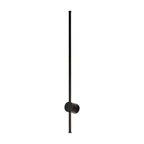 VT-11112 LED vegglampe 12W - 4000K, svart hus, IP65