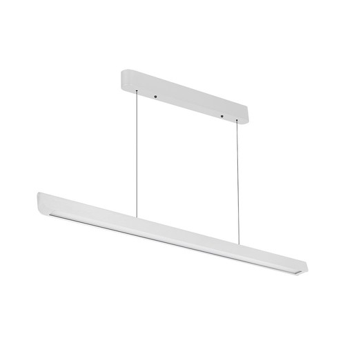 Vt-7-35 LED lampe 36W - lineær hengende opphengt, Samsung, diffusorplate type 3i1 hvit