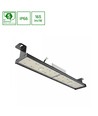 795 mm Halls Line High Bay 150W - nøytral hvit, 230V, 60x90°, IP66, IK10, 130x115 mm, svart, 1-10V