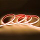 5m 10W/m Vanntett COB CCT LED-strip RA90 - 24V DC, IP68, 576 LED pr. meter