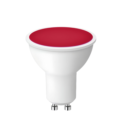 GU10 5W Rød LED-spot