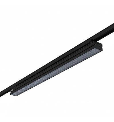 LEDlife 38W LED lyslist for kontor og butikk - For 3-faset skinner, svart, 170 lm/W, 115 cm