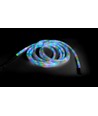 3m RGBIC Neon flex slange, komplett sett - Vevd tau, Bluetooth App, fjernkontroll, USB