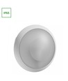 E27 Sløyfbar Sensorlampe - IP65 mikrobølgesensor, IK08, Ø30cm, Høyde: 9cm, uten lyskilde