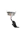 1,5W Ø5,2cm elevator-spot - Hull: Ø4,4 cm, Mål: Ø5,2 cm, 25° spredning, 1m ledning