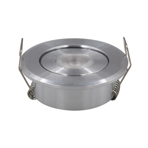 1,5W heis spot - Hull: Ø4,4 cm, Mål: Ø5,2 cm, 25° spredning, 1m ledning