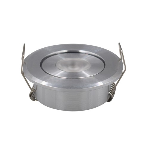 LEDlife 1,5W downlight - Hull: Ø4,2 cm, Mål: Ø5,2 cm, 2,2 cm høy, dimbar, 12V/24V