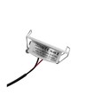 1W Ø5,2cm innfellingsspot dimbar - 12V/24V, hull: Ø4,2 cm, mål: Ø5,2 cm, 2,2 cm høy, hvit