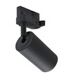 6W 3-faset dimbar GU10 DimToWarm skinnespot - Sort, 1800K-3000K, inkl. lyskilde