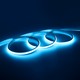 5m 9W/m Lyseblå Slim COB LED-strip - 24V DC, IP67, Dot-free, 240 LED/m