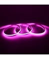 5m 9W/m Rosa Dot-free COB-LED strip - 24V DC, IP67, 240 LED/m, 5 års garanti