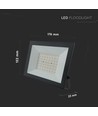 50W LED-lyskaster - Arbeidslampe, utendørs