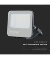 50W LED-lyskaster - 185lm/W, arbeidslampe, utendørs