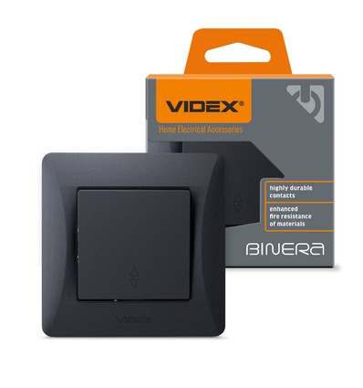 Bryter - 1-polet gjennomgang, svart