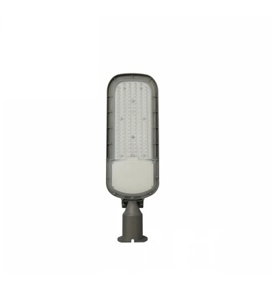 100W skumrings LED gatearmatur - Skumringssensor, Ø60 mm, grå, IP65, IK09, 230V