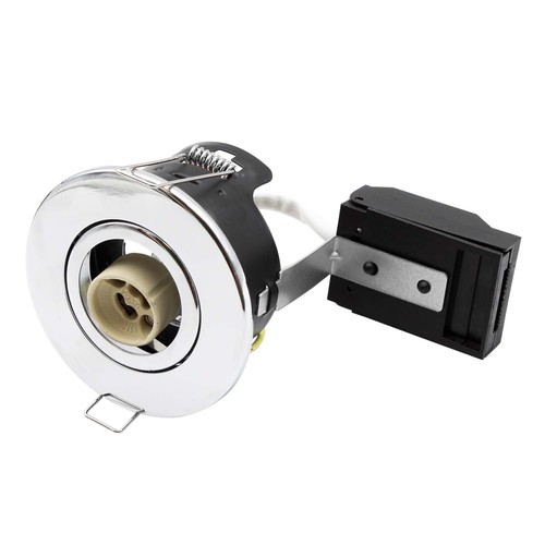 GU10 Downlight - Børstet stål, IP20