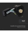 10 stk. GU10 Downlight - Sort, IP20