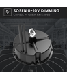 200W LED high bay - 150lm/W, IP65, 0-10V dimbar, 5 års garanti, Sosen driver