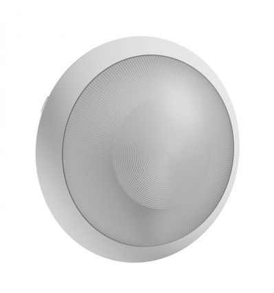 Sensorlampe Ø30cm med E27 sokkel - Sløyfbar, mikrobølgesensor IP65, IK08, 9cm høy, uten lyskilde