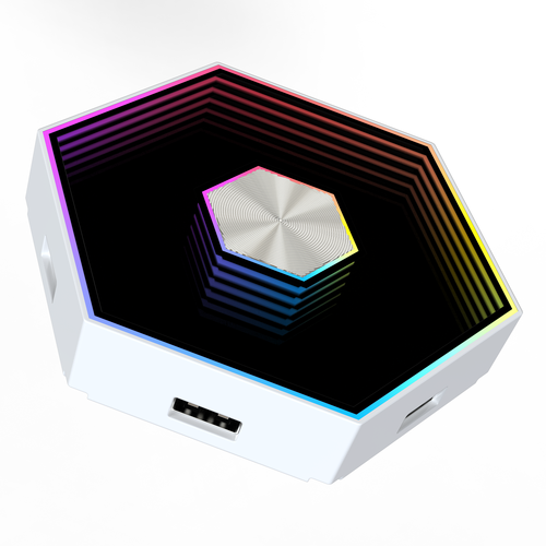 RGBIC Hexagon Infinity Vegglamper 10 stk. sett