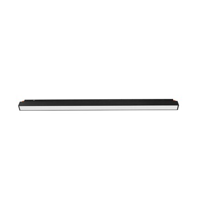20W Smart magnetisk skinnespot, RA90 - 48V, CCT, Wi-Fi, 2100lm, sort, 58cm lang