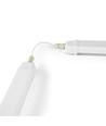 120 cm LED lineær lampe 40W - sammenkoblingsbar, IP65, 5000K, hvit