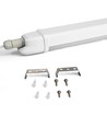 120 cm LED lineær lampe 40W - sammenkoblingsbar, IP65, 5000K, hvit