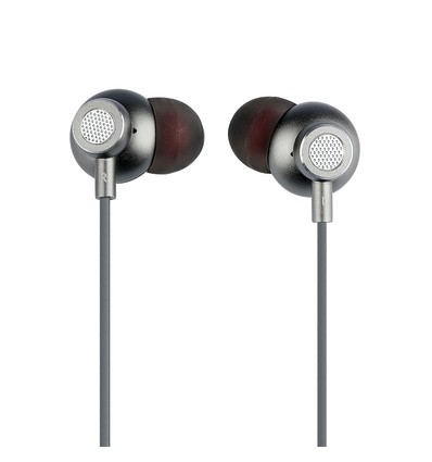 Grå hodetelefoner med ledning - 3.5mm jackstikk, IP20