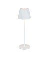 1,5W oppladbar LED bordlampe, 5V - Hvit, 4-trinns dimbar, inkl. USB-C kabel