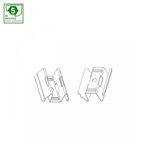 Monteringsbrakett for ALLDAY BASIC lamper - 2 stk
