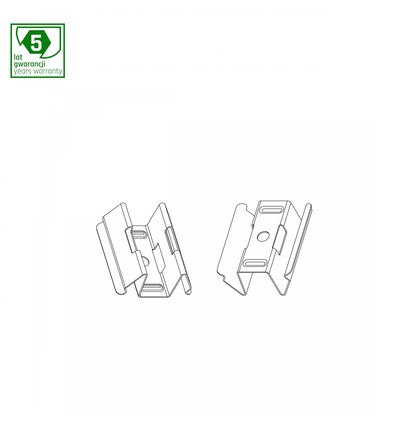 Monteringsbrakett for kontorlampe - 2 stk, Spectrum 60cm 120cm 150cm