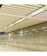 120cm 40W LED lineært innbyggingsarmatur - Samsung LED chip, 120cm, sølv, 5 års garanti