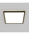 24W LED taklampe, sort - 4000K, IP20 innendørs, Ra 88