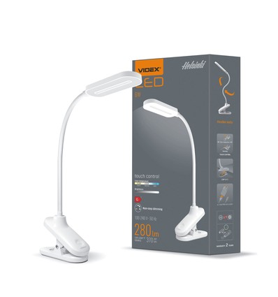 Helsinki skrivebordslampe - LED, dimbar, hvit