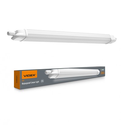 60 cm LED lineær lampe 20W - IP65, 5000K, hvit, sammenkoblingsbar