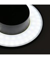 DOME vegglampe 12W - CCT, IP65, sort