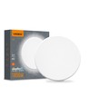 Dome 18W rund LED vegglampe - IP65, CCT, hvit