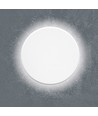 Dome 18W rund LED vegglampe - IP65, CCT, hvit