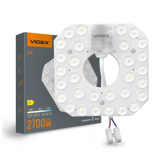 20W LED modul med magnet - 3CCT, 120°, IP20, for taklamper, utskiftbar lyskilde