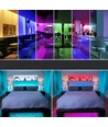 5 meter 12W/m RGB+WW LED-strip - 24V DC, IP65, 60 LED pr. meter