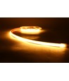 Baderomslist, 5m vanntett - 2 meter ledning, 24V, COB LED