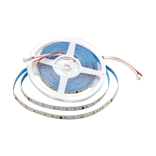 120 VT-2835 LED løpende lyslist 10W/m - 24V, 6500K, IP20, (10m/rull)