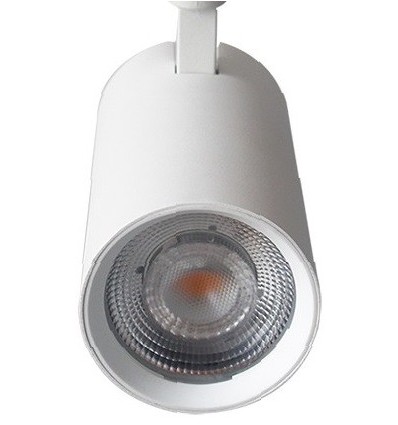 30W RA90 Veggmontert spot - Flicker free, hvit, til tak/vegg