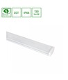 120cm Limea Prismatica CCT LED armatur - 20/30/40W, 130lm/W, IP44, IK10, 3CCT, 5 års garanti